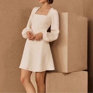 Sachin and Babi BHLDN Rhinebeck Mini Dress Cream